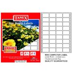 Tanex TN-0014 23x40 mm Sürekli Form Etiketi
