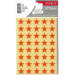 Tanex Tnx­303 17Mm Flo Kırmızı Gülen Yıdız Etiketi