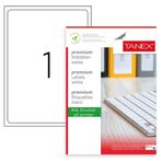 Tanex TW-2001 Premium 19,96x28,91 mm 100'lü A4 Lazer Etiket