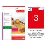 Tanex TW-2003 210 x 99 Lazer Etiket