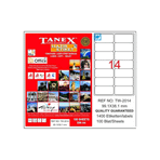 Tanex TW-2014 99.1x38.1 mm 100 Adet Laser Etiket