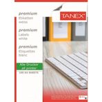 Tanex TW-2018 63.5x46.6 mm 100 Adet Laser Etiket