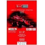 Tanex TW-2037 70X37 125 mm 25'li Polyester Etiket
