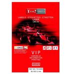 Tanex TW-2065 38.1x21.2 mm Polyester 25 Adet Laser Etiket