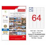 Tanex TW-2164 52x18 cm Laser Etiket