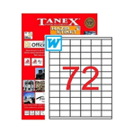 Tanex TW-2172 35 x 23 mm 100 Adet Lazer Etiket
