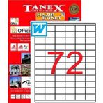 Tanex TW-2172 35 x 23 mm 100 Adet Sökü Lazer Etiket