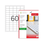 Tanex TW-2260 40x24 mm 100 Adet Laser Etiket