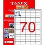 Tanex TW-2270 Lazer Etiket