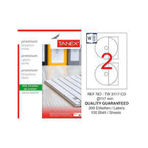 Tanex TW-3117 117 mm Laser Etiket
