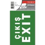 Tanex UYR-110 2'li Acil Çıkış Etiketi