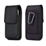 Tangostu Naylon Cep Telefonu Kılıfı Kemer Tutucu Çanta Cep Telefonu Kılıfı Mıknatıslı Kapak Samsung A14 A13 A04S A03S M13 M23 M33 A23 A22 S21 Ultra, Xiaomi Redmi Note 12, Moto E13 E2 2, Blackview A52 A55,