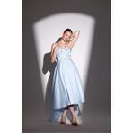 Tangül&Ali'S Moda Evi Monoray Bebe Mavisi Midi Elbise