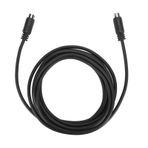 Tangxi 9 pin fiş, 9 pin fiş, ses giriş kablosu, profesyonel mini DIN 9 PIN kablosu, Media Center Receiver hoparlörler, DVD'ler ve ev eğlence sistemleri için, 9,8 fit
