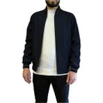 Taniş Erkek Klasik Yakasız Mevsimlik Bonded Mont - Lacivert - 2XL