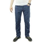 Taniş Erkek Yüksek Bel Regular Fit Pamuklu Kot Pantolon - Orta Mavi - 34