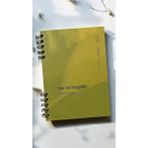 Tanıtım Spiralli 80 Yaprak Çizgili A5 Defter, Not Defteri, Okul Defteri, 4 Farklı Renk Seçeneği (03 Olive Green)