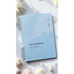 Tanıtım Spiralli 80 Yaprak Noktalı A5 Defter, Not Defteri, Okul Defteri, 4 Farklı Renk Seçeneği (02 Placid Blue)