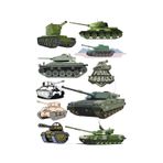 Tank Sticker Set-2 11 Parça Telefon, Tablet, Defter, Laptop Sticker