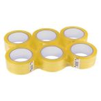 Tanpet Koli Bandı Şeffaf 6 Adet 45MMX100METRE 6'lı Paket Koli Bantı