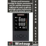 #Tansiyonaleti Büyük Lcd Ekran 2 Kişi Hafızalı Otomatik Kol Tipi Türkçe Konuşan Pilli Tansiyon Aleti