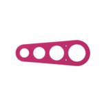 Tantitoni 18.5x6.5 cm Silikon Pembe Spagetti Ölçüsü