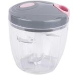 Tantitoni 900 ml Pratik Doğrayıcı Pembe-Gri 