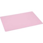 Tantitoni Açık Pembe Düz Silikon Hamur Açma Matı 42 cm