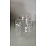 Tantitoni Borosilikat Cam 2'Li Çift Cidarlı Bardak Seti 250 ml Soft Cam24010Bs2 - 2 Adet