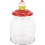 Tantitoni Cupcake Seramik Kapaklı Kavanoz 1085 ml