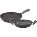 Tantitoni Granit 2li Tava ve Sahan Seti 28/20 cm Gri (8695835420561)
