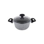 Tantitoni Granit Gri Derin Tencere - 24 cm