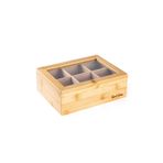 Tantitoni İNTER 008-01 BAMBU POŞET ÇAY KUTUSU 21x16 CM