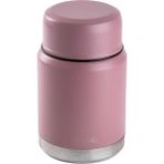Tantitoni Kake, 500 Ml, Paslanmaz, Sızdırmaz, Çelik Kaşıklı, Yemek Termosu, Sefer Tası, Gınger KFY-XD017 - Pembe - 0,50 lt