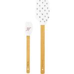 Tantitoni Kalp Desenli 2'li Slikon Spatula Seti