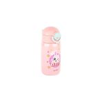 Tantitoni KD-1038P 400 ml Pembe Tavşan Desenli Pipetli Paslanmaz Çelik Çocuk Termosu