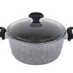 Tantitoni Liber Derin Tencere, Gri, 24 cm
