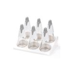 Tantitoni STANDLI 6LI KULE CAM BAHARATLIK SETİ 90ML