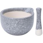 Tantıtonı Stonware 330 Ml Havan Grı 12,7 X 10,7 X 6,5 Cm