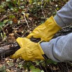 Tanto Bushcraft Gerçek Dana Derisi Sarı Erkek Eldiven – Dayanıklı Iş ve Outdoor Kullanımına Uygun