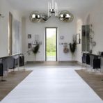Tanya Modern Tasarım Mutfak - Salon - Yatak Odası - Tavan Krom Renk Bal Camlı 4 Lü Avize