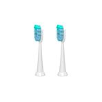 TAO Clean Sonic elektrikli diş fırçası yedek başlıkları (2'li paket) – beyazlatma başlığı – TAO Clean elektrikli diş fırçası ve yerleştirme istasyonu için yedek başlıklar