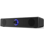 TAOTOSUNE Bilgisayar hoparlörleri, USB ile çalışan PC hoparlörler bilgisayar, masaüstü, dizüstü bilgisayar, PC, Pad, cep telefonu için kablolu stereo masaüstü hoparlörler [2025 sürümü]