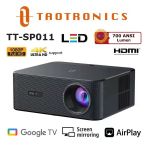 Taotronıcs Tt-Sp011 Led Projeksiyon Cihazı 1080P Ev Sinema, Wifi, Bt, Lisanslı Google Tv