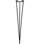 Tapacım Metal Tel Ayak , Firkete , Kütük Sehpa Ayağı 50 Cm (TEKLİ)