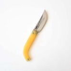 Tapan Av & Cep Çakısı 19 Cm Kara Çelik Paslanır Sarı