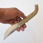 Tapan Bıçağı Tapan Av ve Çoban Bıçağı 26 cm Kara Çelik Baba Dede Usulü El Yapımı