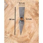 Tapan Bıçağı Tapan Bağ Bahçe Kazması 24-5,5 cm Tek Parça Kaynaksız