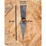 Tapan Bıçağı Tapan Bağ Bahçe Kazması 31X6,5 cm Tek Parça Kaynaksız