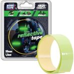Tape Reflektif Bal Petegi Desenli Fosforlu Bant, 35 mm x 1.5 M, Yesil